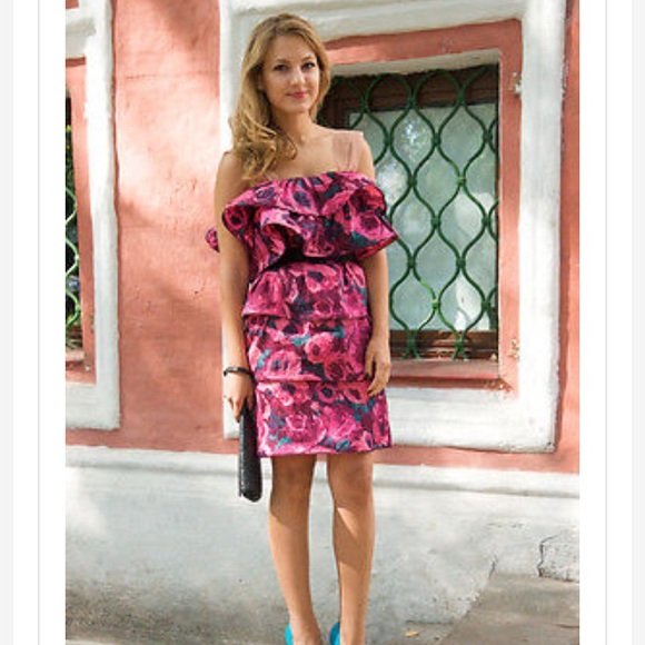 Lanvin Floral Dress - Picture 6 of 8